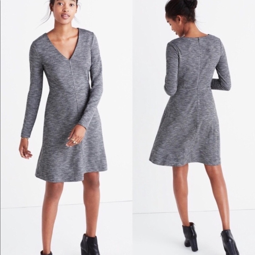 Madewell Long Sleeve Classic Dress